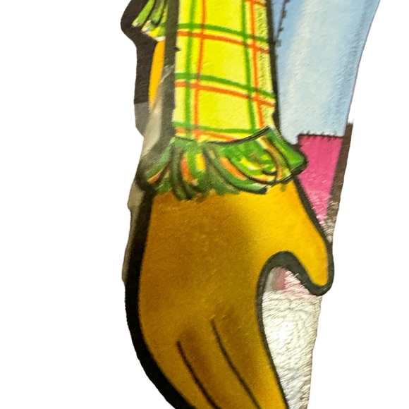 Vintage Halloween Pumpkin Jack O Lantern Scarecrow Jointed Die Cuts 22”-24” Lot - Picture 5 of 11